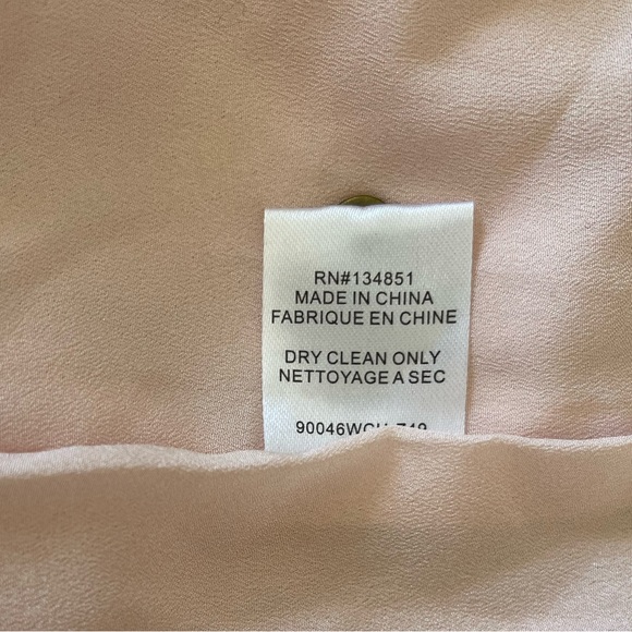 WAYF Blush Black Lace Trim Swing Dress NWT - Picture 6 of 7